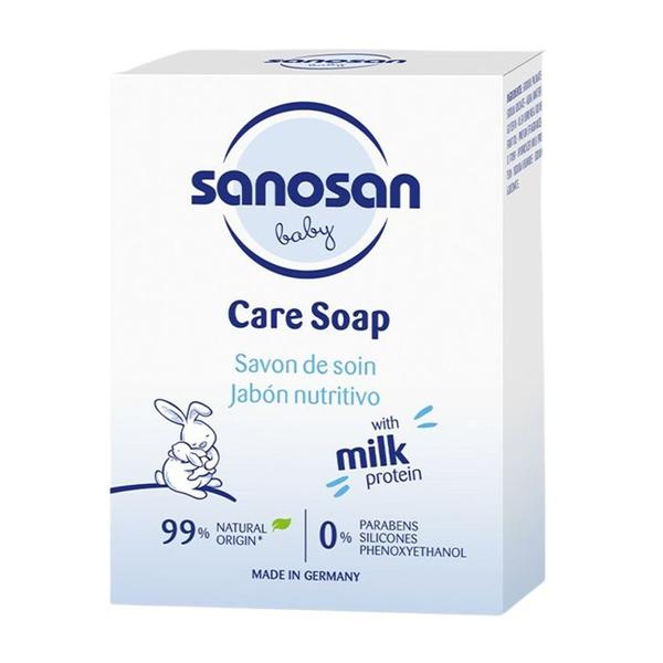Sapun Solid pentru Copii - Sanosan Care Soap, 100 g