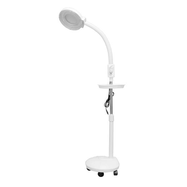 Lampa cosmetica Led cu brat, A08, cu lupa, marire 5X, 24W, pentru machiaj, manichiura, tatuaje