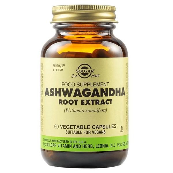 Ashwagandha Root Extract - Solgar, 60 capsule