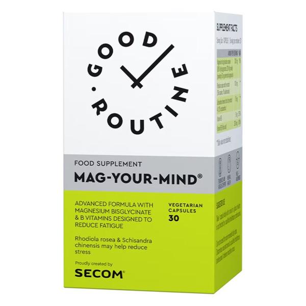 synergize your gut good routine 30 capsule secom Mag-Your-Mind Good Routine, Secom, 30 capsule