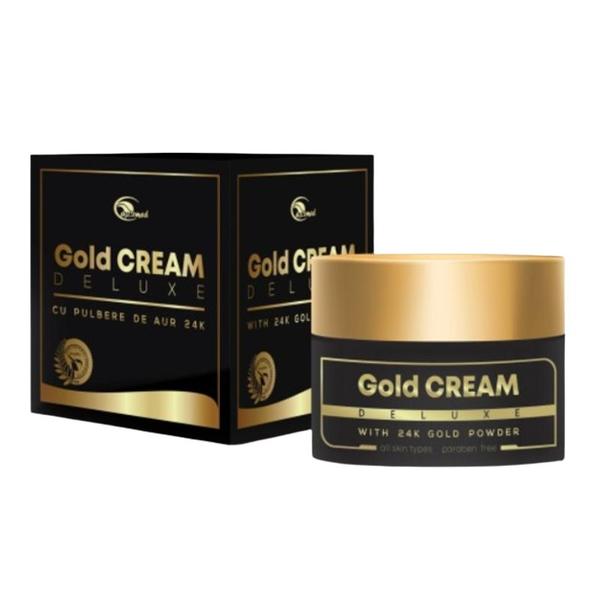 Crema de Fata Antirid cu Pulbere de Aur - Star International Ayurmed Gold Cream DeLuxe, 50 ml