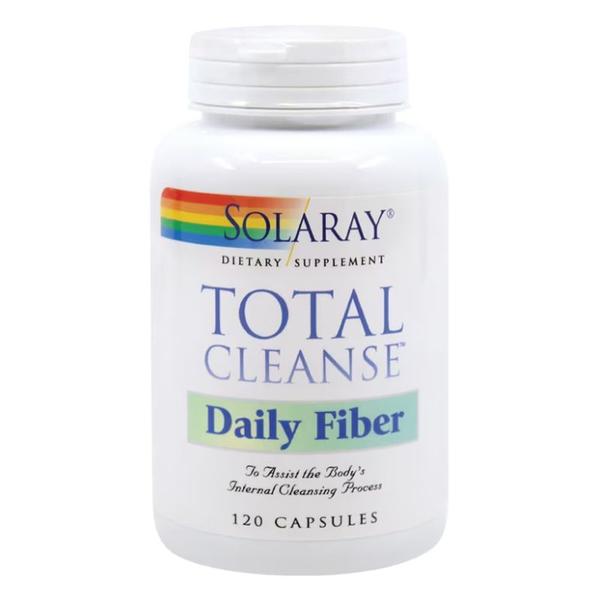 Total Cleanse Daily Fiber Solaray, Secom, 120 capsule