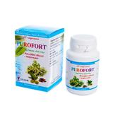 Supliment alimentar PuroFort 40 cpr-  detoxifiant si antiparazitar pe baza de plante (pelin, cuisoare, nuca verde) 