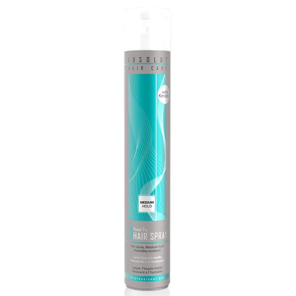 Spray Fixativ cu Fixare Medie - Absolut Hair Care Power Fix Hair Spray Medium Hold, 750ml