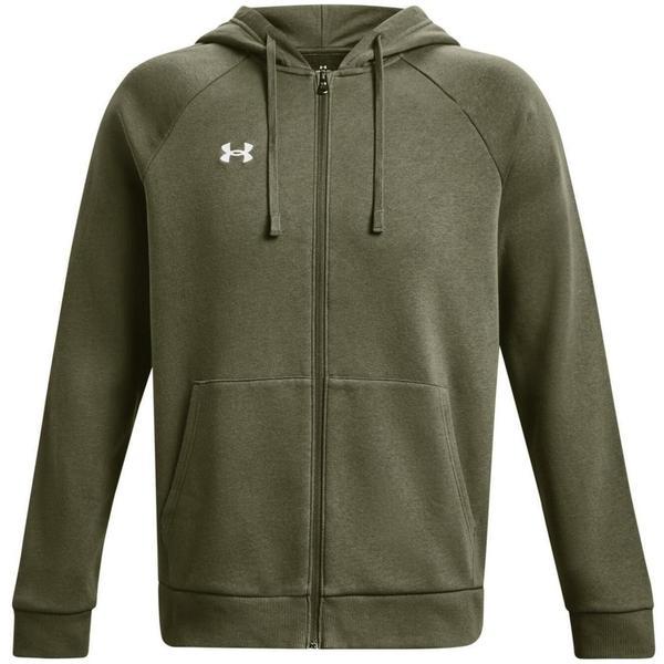 Hanorac barbati Under Armour UA Rival Fleece FZ 1379767-390, XL, Verde