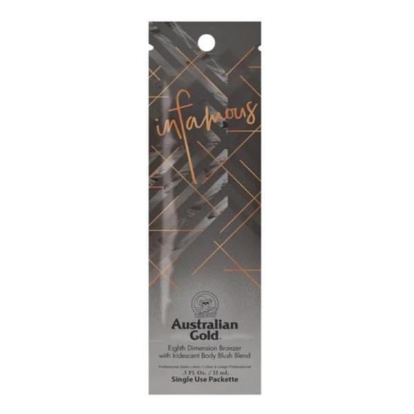 Lotiune de bronzat, Australian Gold, Infamous, 15ml