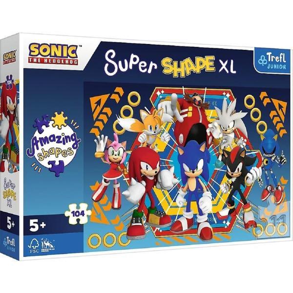 Puzzle 104 Super Shape XL. Sonic The Hedgehog