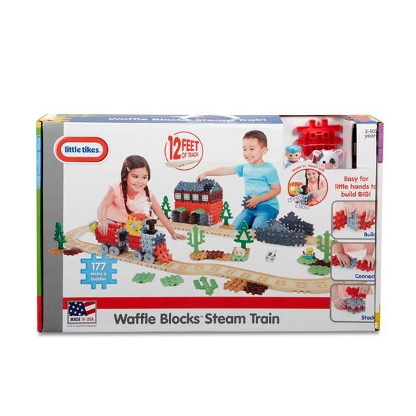 Blocuri De Constructie - Tren Cu Aburi - Little Tikes