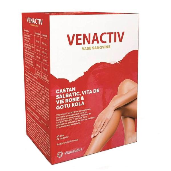 Venactiv - Vitabiotics, 60 capsule