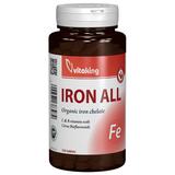 Fier cu Vitaminele B si C - Vitaking Iron All, 100 comprimate