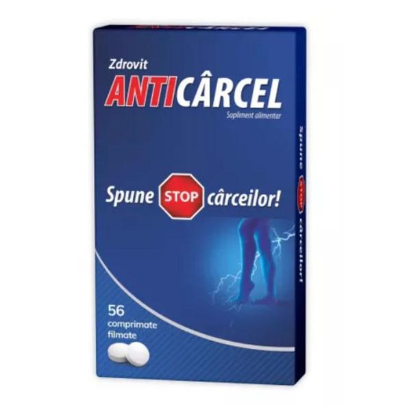 Anticarcel - Zdrovit, 56 comprimate filmate