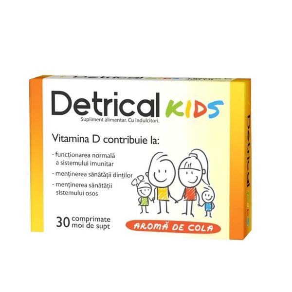 Detrical D 400 UI - Zdrovit Kids, 30 comprimate de supt
