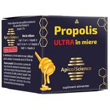 Propolis Ultra in Miere 12%, Fara Alcool - Apicol Science, 100 ml