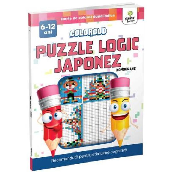 Colorcod: Puzzle logic japonez. Nonograme, editura Gama