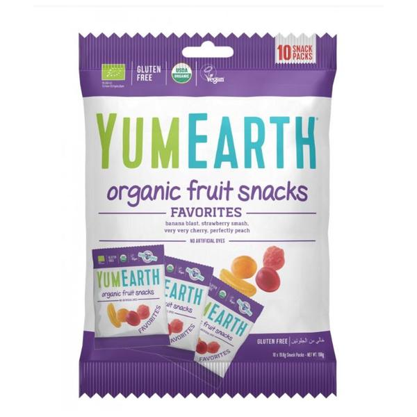 Jeleuri Bio de Fructe, Vegane, Fara Gluten - YumEarth Organic Fruit Snacks, 1 pachet