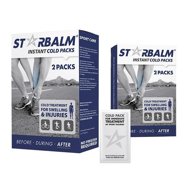 Gel rece, traumatism muscular, Starbalm Coldpacks 2 buc