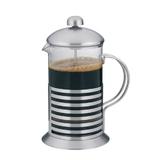 Cana Cafea sau Ceai cu Sistem de Filtrare Tip Presa Franceza din Sticla si Inox Capacitate 600 ml G Glixicom® - Glixicom 