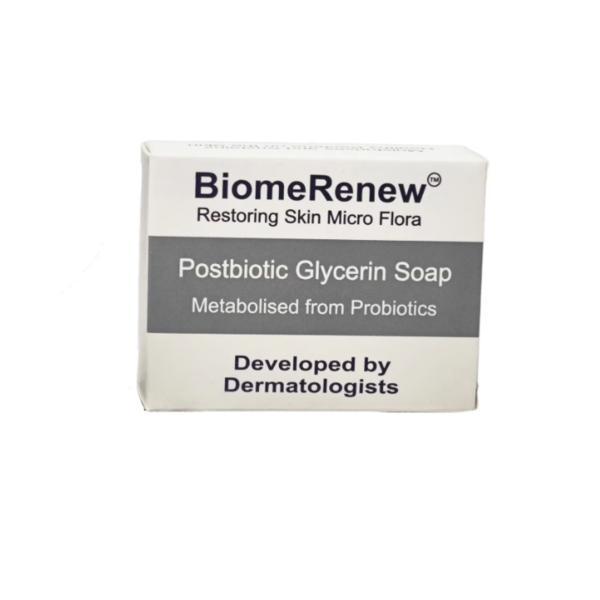 Sapun cu glicerina si postbiotice, PostBiotic Glycerine Bar, Biome Renew, 100g