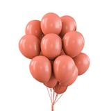 Set 25 Baloane Teno®, pentru Petreceri/Aniversari/Evenimente, o singura dimensiune, latex, somon