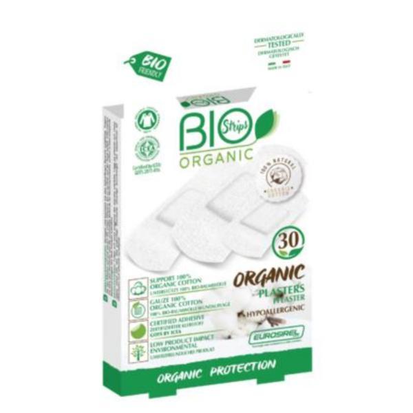 Bio Plasturi Bumbac 3 dimensiuni 30 buc