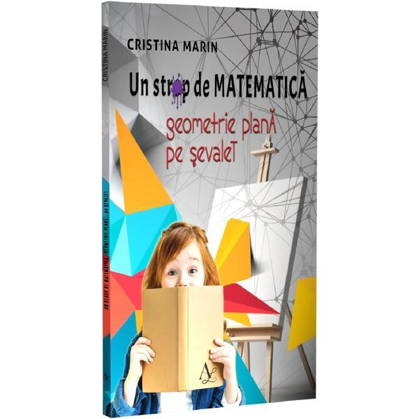 Un strop de matematica. Geometrie plana pe sevalet - Cristina Marin, Editura Pentru Arta Si Literatura