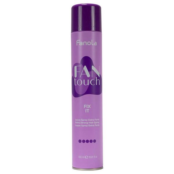 Spray Fixativ cu Fixare Extra Puternica - Fanola Fantouch Fix It Extra Strong Hair Spray, 750 ml