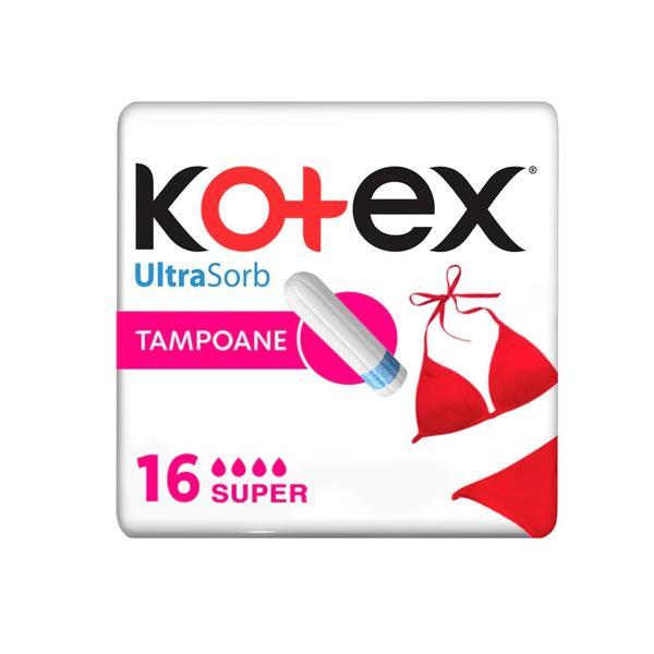 Tampoane Super ultrasorb Kotex 16 buc