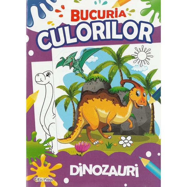 Bucuria culorilor. Dinozauri, editura Erc Press