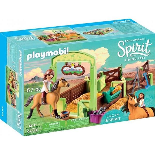 Playmobil Spirit - Spatiu Ingrijire Cai - Lucky & Spirit