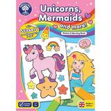 Carte de colorat cu activitati Unicorns, Mermaids and more 3 ani+