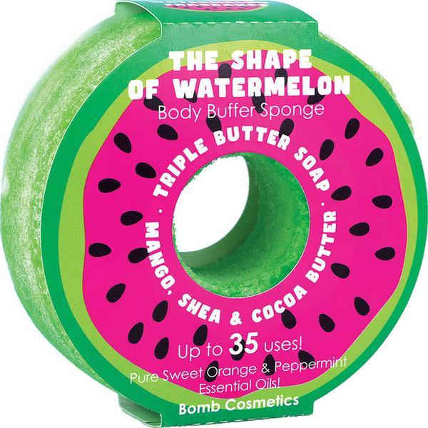 the shape of water film in romana Sapun exfoliant cu burete The Shape of Watermelon Donut Body, Bomb Cosmetics, 200 g