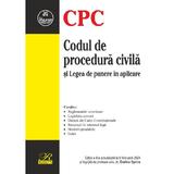 Codul de procedura civila si Legea de punere in aplicare Ed.8 Act.9 Februarie 2024 - Evelina Oprina, editura Rosetti