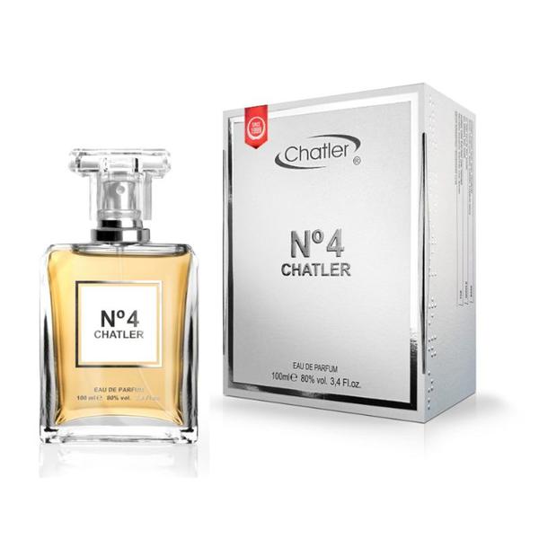 Apa de Parfum pentru Femei - Chatler EDP N&deg;4 Woman (N4), 100 ml