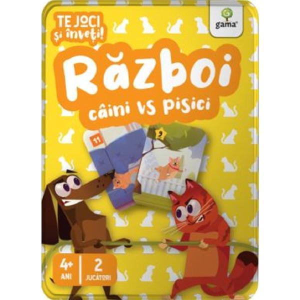 Razboi Caini Vs Pisici. Te Joci si Inveti, Editura Gama