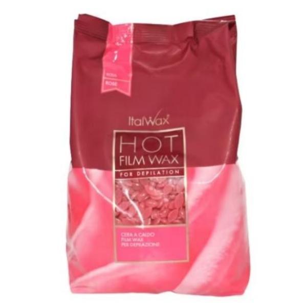 Ceara elastica pentru Epilat piele sensibila Rosa Italwax, 500 g