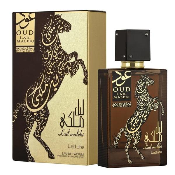 Apa de Parfum pentru Barbati - Lattafa Perfumes EDP Oud Lail Maleki, 100 ml