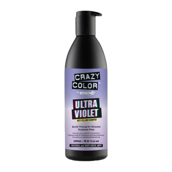 Sampon anti-&icirc;ngălbenire Crazy Color Violet 1000 ml