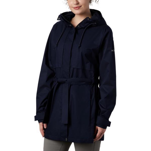 Geaca femei Columbia Pardon My Trench Ii Rain Jacket 1839841-472, XS, Albastru