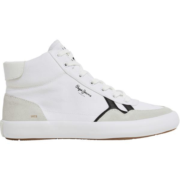 Pantofi sport barbati Pepe Jeans Travis City PMS31039-800-13, 43, Alb