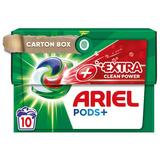 SHORT LIFE - Detergent Automat Gel Capsule - Ariel Pods+ Extra Clean Power, 10 buc