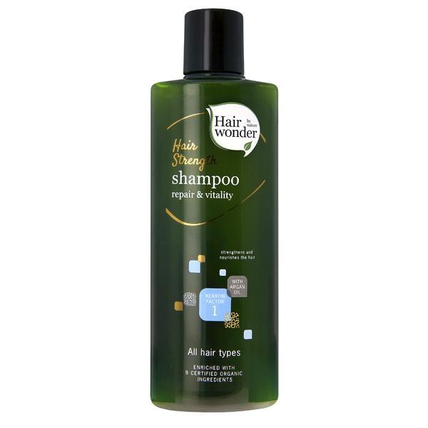 Sampon tonifiant cu keratina, provitamina B5, ulei de argan, Hairwonder, 200 ml