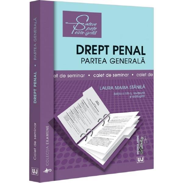 Drept penal. Partea generala. Caiet de seminar Ed.7 - Laura Maria Stanila, editura Universul Juridic