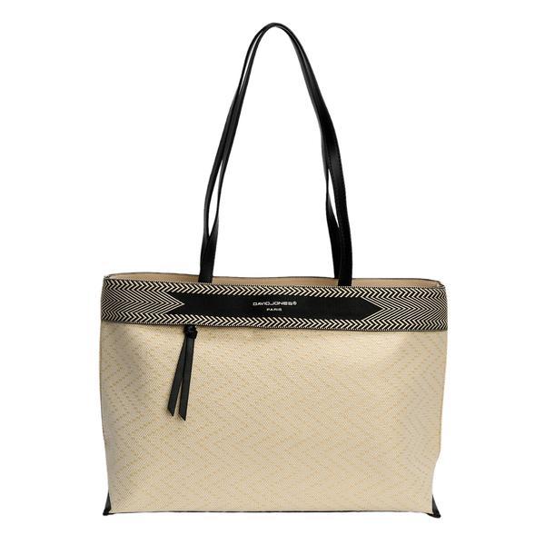 Geanta Coralia Bej Shopper Simpla