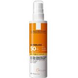 Spray invizibil cu SPF 50+ pentru corp Anthelios, La Roche-Posay, 200 ml