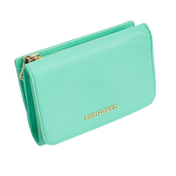 Portofel Erica Verde Menta Mini Capsule Collection