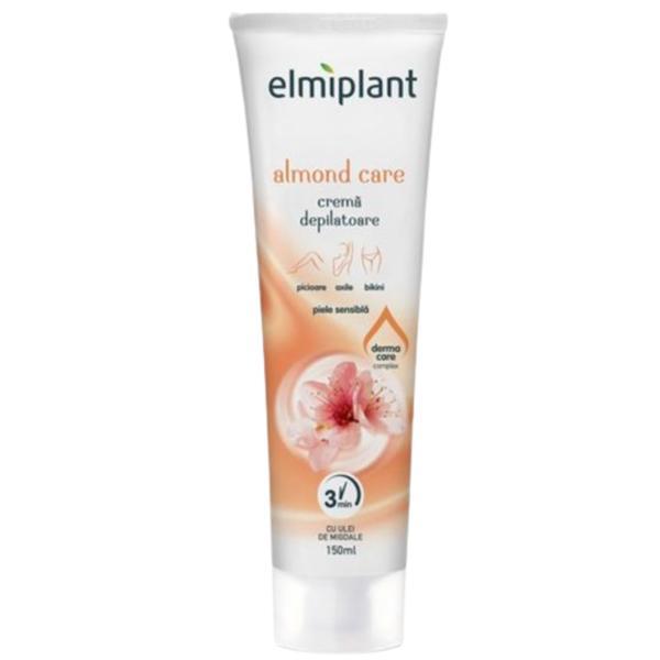 Cremă depilatoare pentru piele sensibilă Elmiplant  Almond Care 150ml