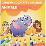 Animale - Carte de colorat cu ghicitori, editura Ars Libri