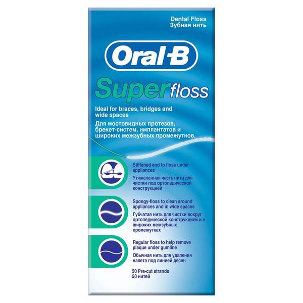 Ata Dentara - Oral-B SuperFloss, 50 m