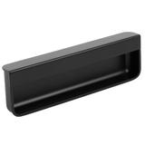 Maner ingropat pentru mobila Moule, finisaj negru mat, L:154 mm