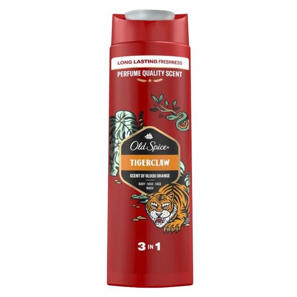 Gel de Dus pentru Barbati - Old Spice TigerClaw, 400 ml